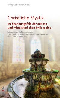 Produktbild: Christliche Mystik im Spannungsfeld der antiken und mittelalterlichen Philosophie