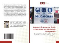 Produktbild: Rapport de stage de fin de la formation en Gestion de la logistique