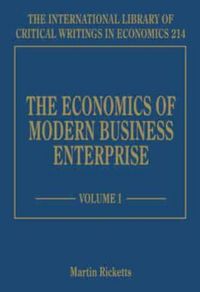 Produktbild: The Economics of Modern Business Enterprise