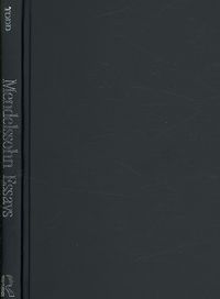 Produktbild: Todd, R: Mendelssohn Essays