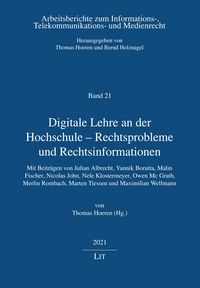 Produktbild: Digitale Lehre an der Hochschule - Rechtsprobleme