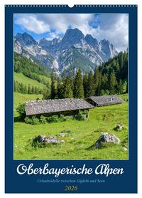 Produktbild: Oberbayerische Alpen (Wandkalender 2026 DIN A2 hoch), CALVENDO Monatskalender