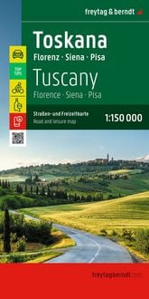 Produktbild: freytag & berndt Stra&szlig;enkarte Toskana 1:150.000