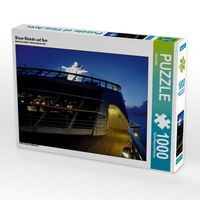 Produktbild: CALVENDO Puzzle Blaue Stunde auf See | 1000 Teile Lege-Gr&ouml;&szlig;e 64x48cm Foto-Puzzle f&uuml;r gl&uuml;ckliche Stunden