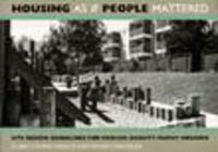 Produktbild: Housing As If People Mattered