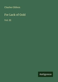 Produktbild: For Lack of Gold