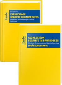 Produktbild: Fachlexikon Begriffe im Bauprozess inkl. Erg&auml;nzungsband 1