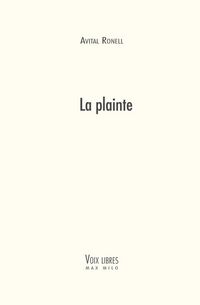 Produktbild: La plainte