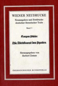 Produktbild: Die Dichtkunst des Spaten (1685)