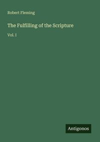 Produktbild: The Fulfilling of the Scripture