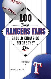 Produktbild: 100 Things Rangers Fans Should