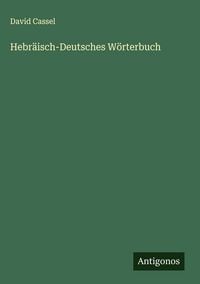 Produktbild: Hebr&auml;isch-Deutsches W&ouml;rterbuch