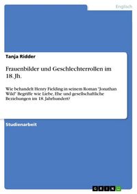 Produktbild: Frauenbilder und Geschlechterrollen im 18. Jh.