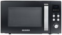 Produktbild: Severin 7752 Mikrowelle Schwarz 900 W Grillfunktion, Hei&szlig;luft-Funktion