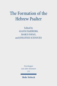 Produktbild: The Formation of the Hebrew Psalter