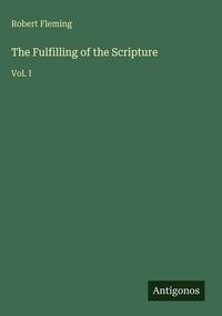 Produktbild: The Fulfilling of the Scripture