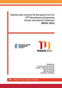 Produktbild: 10th Manufacturing Engineering Society International Conference (MESIC 2023)