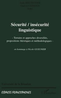 Produktbild: Securite, Insecurite Linguistique