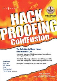 Produktbild: Hack Proofing Coldfusion