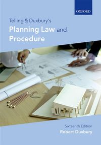 Produktbild: Telling & Duxbury's Planning Law and Procedure