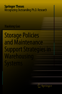 Produktbild: Storage Policies and Maintenance Support Strategies in Warehousing Systems