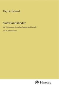 Produktbild: Vaterlandslieder