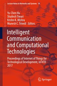 Produktbild: Intelligent Communication and Computational Technologies