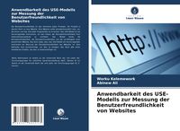 Produktbild: Anwendbarkeit des USE-Modells zur Messung der Benutzerfreundlichkeit von Websites