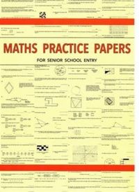 Produktbild: Maths Practice Papers for Senior School Entry