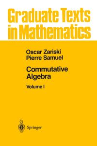 Produktbild: Commutative Algebra I