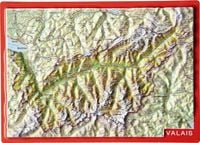 Produktbild: Markgraf, A: Reliefpostkarte Wallis