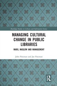 Produktbild: Managing Cultural Change in Public Libraries