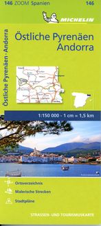 Bild vom Artikel Michelin Zoomkarte Östliche Pyrenäen, Andorra 1 : 150 000 vom Autor 