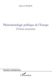Produktbild: Phenomenologie politique de l'Europe