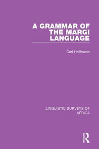 Produktbild: A Grammar of the Margi Language