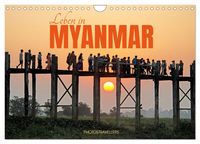 Produktbild: Leben in Myanmar (Wandkalender 2026 DIN A4 quer), CALVENDO Monatskalender
