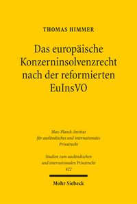 Produktbild: Das europ&auml;ische Konzerninsolvenzrecht nach der reformierten EuInsVO