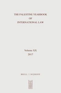 Produktbild: The Palestine Yearbook of International Law, Volume 20 (2017)