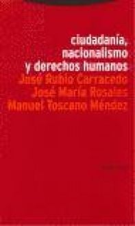 Produktbild: Ciudadan&iacute;a, nacionalismo y derechos humanos