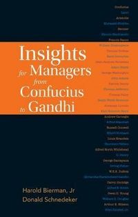 Produktbild: Insights for Managers from Confucius to Gandhi