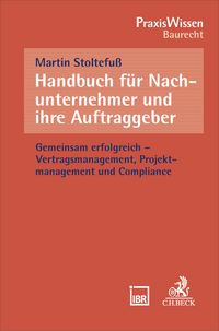 Produktbild: Handbuch f&uuml;r Nachunternehmer und ihre Auftraggeber