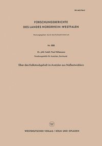Produktbild: &Uuml;ber den Kalkstaubgehalt im Acetylen aus Na&szlig;entwicklern