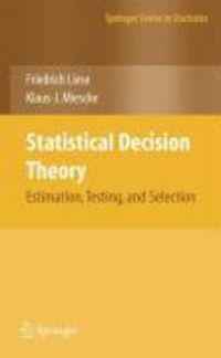 Produktbild: Statistical Decision Theory