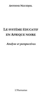 Produktbild: Systeme educatif en afrique noire le