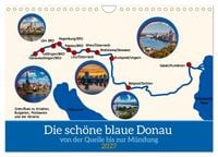 Produktbild: Die sch&ouml;ne blaue Donau (Wandkalender 2027 DIN A4 quer), CALVENDO Monatskalender