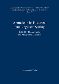 Produktbild: Aramaic in its Historical and Linguistic Setting