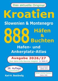 Produktbild: Kroatien - 888 Häfen und Buchten, 38. Auflage!
