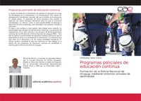 Produktbild: Programas policiales de educaci&oacute;n continua