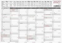 Produktbild: Tafelkalender A5 beidseitig 2027