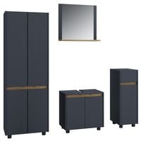 Produktbild: 4-tlg. Badm&ouml;bel Set Komplett Badschrank Cosila L